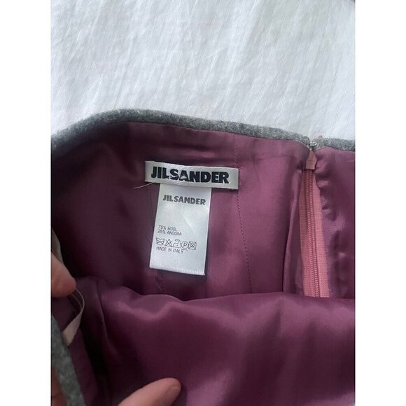 Jil Sander Wool Angora Skirt - Picture 3 of 3